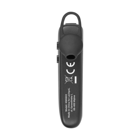 Słuchawka Bluetooth Krüger&Matz Traveler K14 KM0602, Multipoint, USB-C, do 20 h rozmów