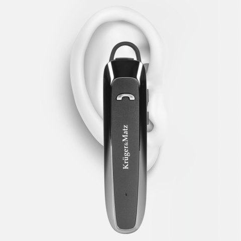 Słuchawka Bluetooth Krüger&Matz Traveler K14 KM0602, Multipoint, USB-C, do 20 h rozmów