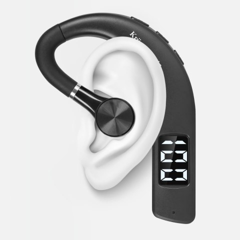 Słuchawka Bluetooth Krüger&Matz Traveler K17 KM0604, wyświetlacz, Multipoint, USB-C, do 18 h