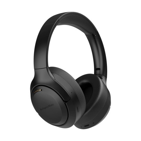 Słuchawki bezprzewodowe Krüger&Matz F8A KM0677-BK, ANC, Bluetooth 5.4, czarne