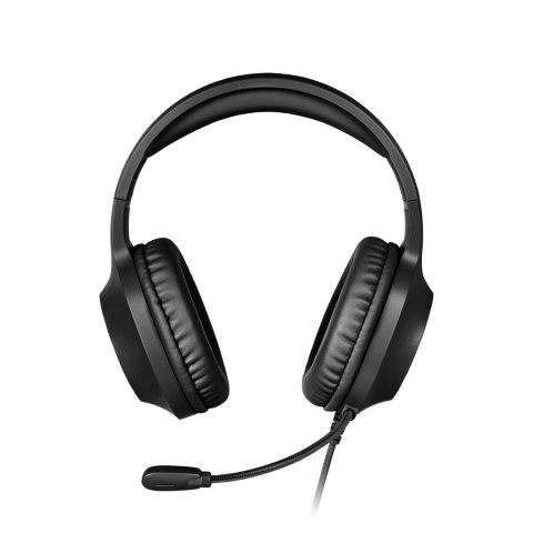 Słuchawki gamingowe Krüger&Matz Gamer Kids KM0659, mikrofon, USB i 3,5 mm, czarne