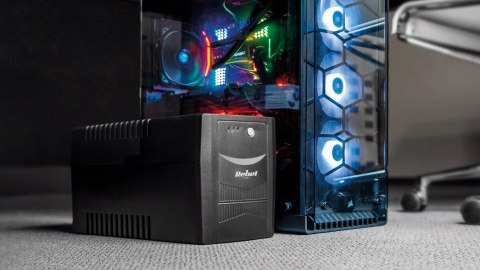 Zasilacz awaryjny UPS Rebel Micropower 1000 KOM0553, 1000 VA / 600 W, sinusoida zmodyfikowana