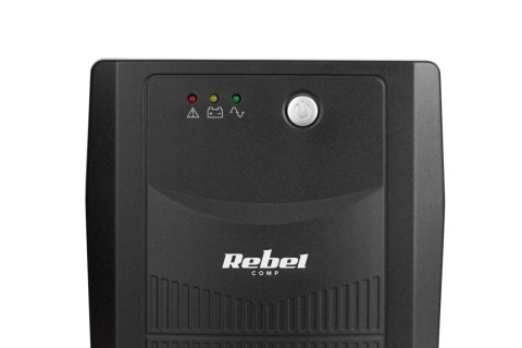 Zasilacz awaryjny UPS Rebel Micropower 1000 KOM0553, 1000 VA / 600 W, sinusoida zmodyfikowana