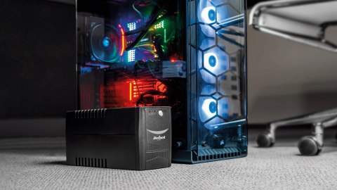 Zasilacz awaryjny UPS Rebel Micropower 800 KOM0552, 800 VA / 480 W, sinusoida zmodyfikowana