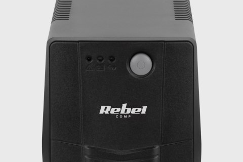Zasilacz awaryjny UPS Rebel Nanopower 650 RB-4020, 650 VA / 360 W, sinusoida zmodyfikowana