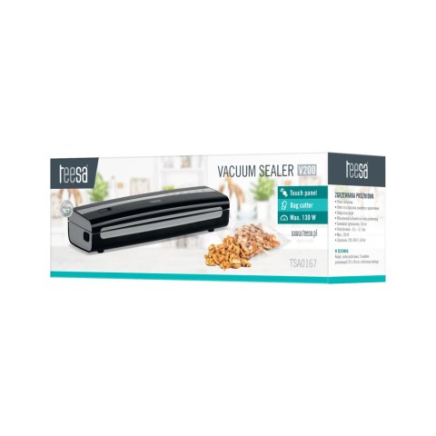 Zgrzewarka próżniowa Teesa V200 TSA0167, 130 W, listwa 30 cm, rurka i 5 worków