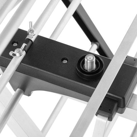Aktywna antena TV Cabletech Yagi ANT0634, VHF/UHF, 16 elementów