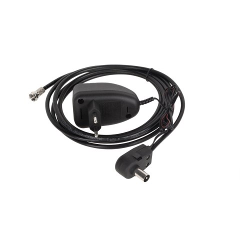 Antena pokojowa TV Digital ANT0513, wzmacniacz 32 dB, srebrna