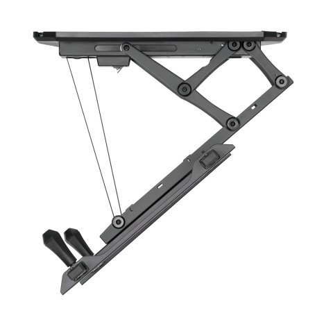 Elektryczny uchwyt sufitowy do TV Maclean MC-880, 32-70″, 35 kg, pilot, czarny