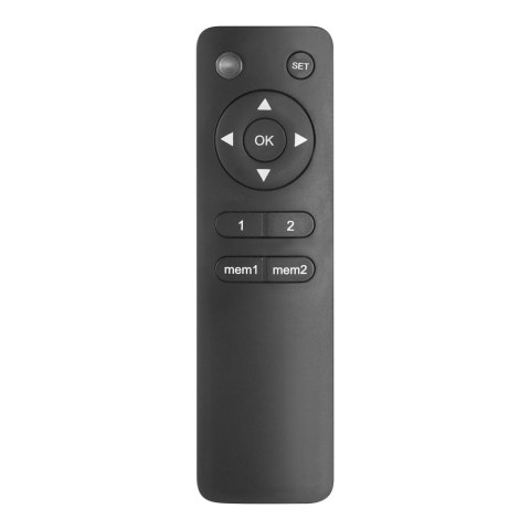 Elektryczny uchwyt sufitowy do TV Maclean MC-880, 32-70″, 35 kg, pilot, czarny