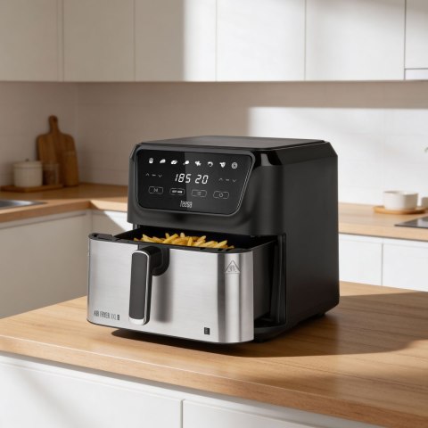 Frytkownica beztłuszczowa Teesa TSA8079 Digital Air Fryer XXL, 8 l, 1700 W, 8 programów i suszenie