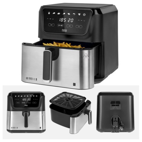 Frytkownica beztłuszczowa Teesa TSA8079 Digital Air Fryer XXL, 8 l, 1700 W, 8 programów i suszenie