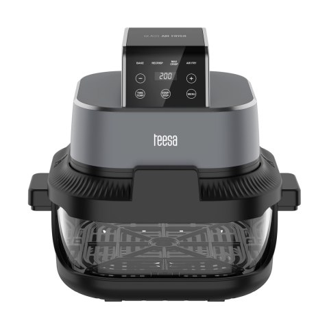 Frytkownica beztłuszczowa Teesa TSA8090 Glass Air Fryer, 1500 W, szklane pojemniki 1,5 l i 4 l