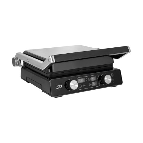 Grill elektryczny panini Teesa TSA3239, 2000 W, oddzielna regulacja płyt 140-230°C i timer
