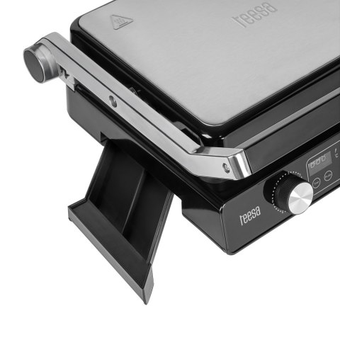 Grill elektryczny panini Teesa TSA3239, 2000 W, oddzielna regulacja płyt 140-230°C i timer