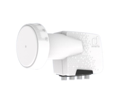 Konwerter satelitarny Inverto Home Pro Quad, 75 Ohm, uchwyt 40 mm