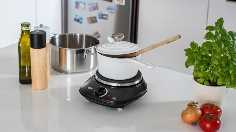 Kuchenka elektryczna Teesa TSA0201, jednopalnikowa, 1000 W, czarna