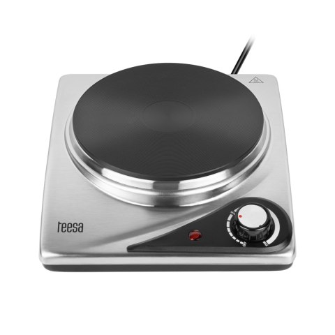 Kuchenka elektryczna Teesa TSA0202, jednopalnikowa, 1500 W, srebrna