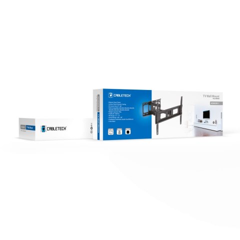 Ruchomy uchwyt ścienny Cabletech LPA49-463D UCH0205-1 do TV 37-86 cali, VESA do 600×400, 50 kg