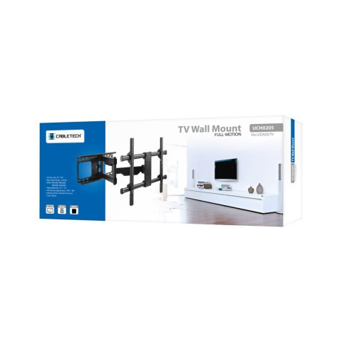 Ruchomy uchwyt ścienny Cabletech LPA49-463D UCH0205 do TV 37-70 cali, VESA do 600×400, 60 kg
