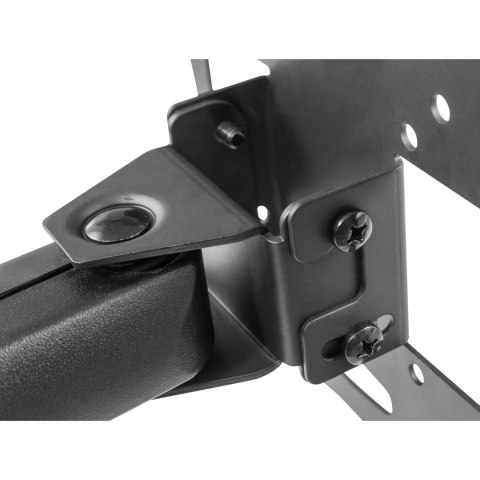 Ruchomy uchwyt ścienny Cabletech UCH0042A do TV 23-43 cali, VESA do 200×200, 30 kg