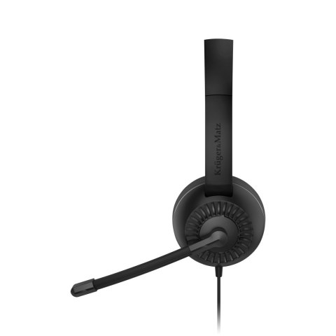 Słuchawki Krüger&Matz P3 KM0661 z mikrofonem, jack 3,5 mm, kabel 2 m
