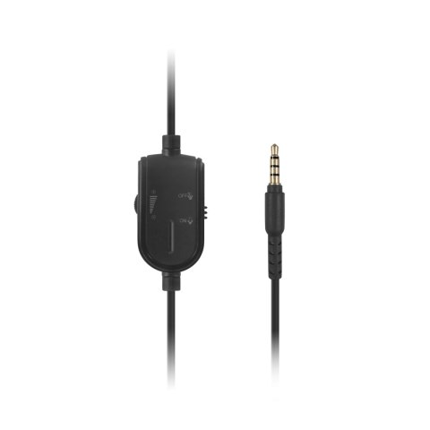 Słuchawki Krüger&Matz P3 KM0661 z mikrofonem, jack 3,5 mm, kabel 2 m