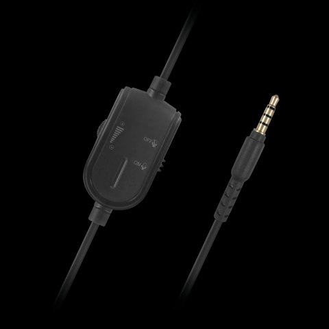 Słuchawki Krüger&Matz P3 KM0661 z mikrofonem, jack 3,5 mm, kabel 2 m