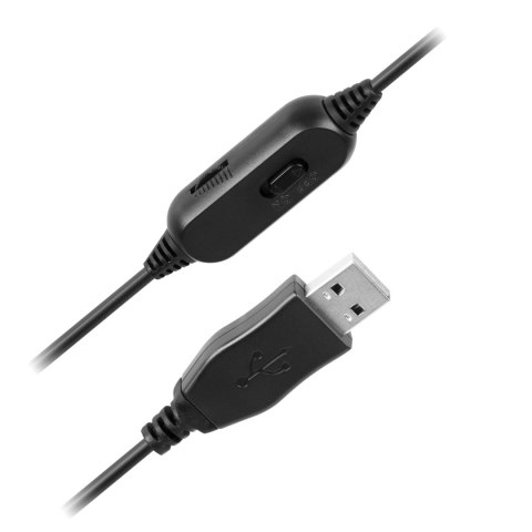 Słuchawki gamingowe Krüger&Matz Warrior GH-10 KM0674, USB, Virtual 7.1, mikrofon