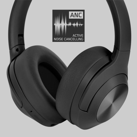 Słuchawki nauszne Krüger&Matz F2A KM0671, Bluetooth 5.3, ANC, składane
