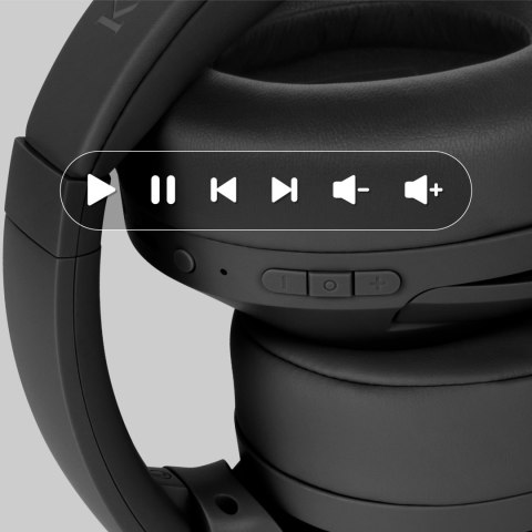 Słuchawki nauszne Krüger&Matz F2A KM0671, Bluetooth 5.3, ANC, składane