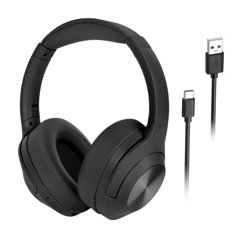 Słuchawki nauszne Krüger&Matz F2A KM0671, Bluetooth 5.3, ANC, składane
