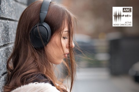 Słuchawki nauszne Krüger&Matz F7A KM0655, Bluetooth, ANC, NFC, aptX