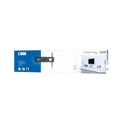 Stały uchwyt ścienny Cabletech LP42-46F UCH0183 do TV 37-70 cali, VESA do 600×400, 50 kg