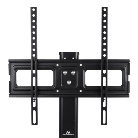 Stojak do TV Maclean MC-450, szklana podstawa, 40 kg, regulowany, czarny