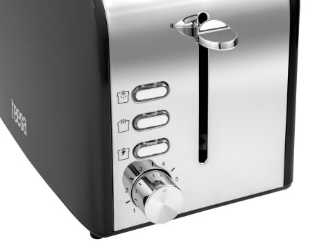 Toster Teesa TSA3300 na 2 kromki, 850 W, 6 poziomów opiekania