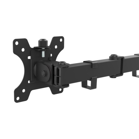 Uchwyt biurkowy Cabletech UDT01-C024 UCH0220 do dwóch monitorów 13-32 cale, VESA 75/100, 2×10 kg