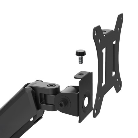 Uchwyt biurkowy Cabletech UDT16-012 UCH0221 do monitora 13-32 cale, sprężyna gazowa, VESA 75/100, 2-10 kg
