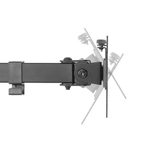 Uchwyt biurkowy Maclean MC-884 na 2 monitory, 2×8 kg, VESA 75/100