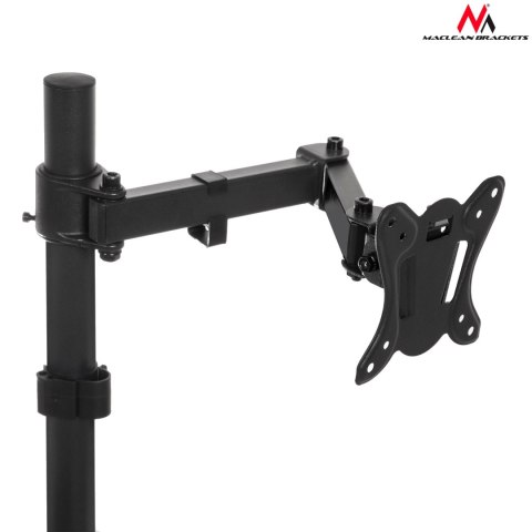 Uchwyt biurkowy do monitora Maclean MC-690N 13-27″, 8 kg, czarny