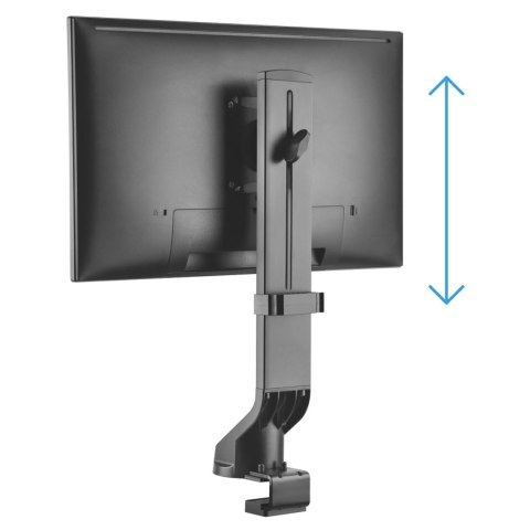 Uchwyt biurkowy do monitora Maclean MC-853, 17-32″, 8 kg, VESA 75/100, czarny