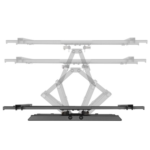 Uchwyt ścienny TV Maclean MC-881, 60 kg, VESA 600×400, dwa ramiona