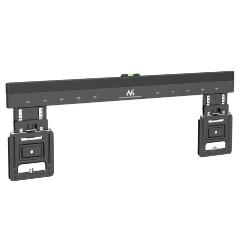 Uchwyt ścienny do TV Maclean MC-481, 37-80″, płaski, 75 kg, 9,5 mm, czarny