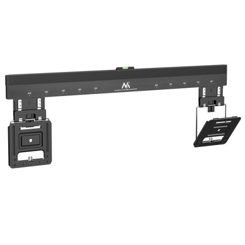 Uchwyt ścienny do TV Maclean MC-481, 37-80″, płaski, 75 kg, 9,5 mm, czarny