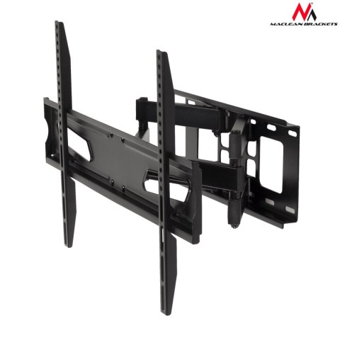 Uchwyt ścienny do TV Maclean MC-723 B, 45 kg, VESA 600×400, czarny
