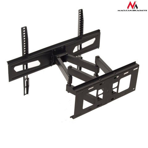 Uchwyt ścienny do TV Maclean MC-723 B, 45 kg, VESA 600×400, czarny