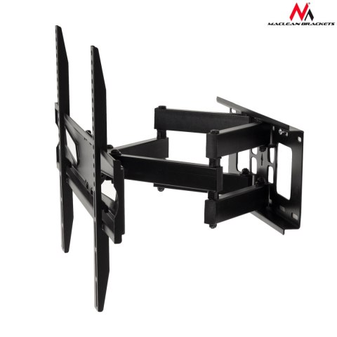 Uchwyt ścienny do TV Maclean MC-723 B, 45 kg, VESA 600×400, czarny