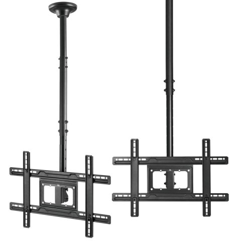 Uchwyt sufitowy do telewizora Maclean MC-803, 50 kg, VESA 600×400, czarny