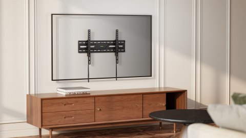 Uchylny uchwyt ścienny Cabletech Basic UCH0121-1 do TV 37-86 cali, VESA do 600×400, 75 kg