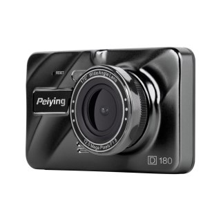 Wideorejestrator Peiying D180 Full HD z kamerą tylną i ekranem 4″